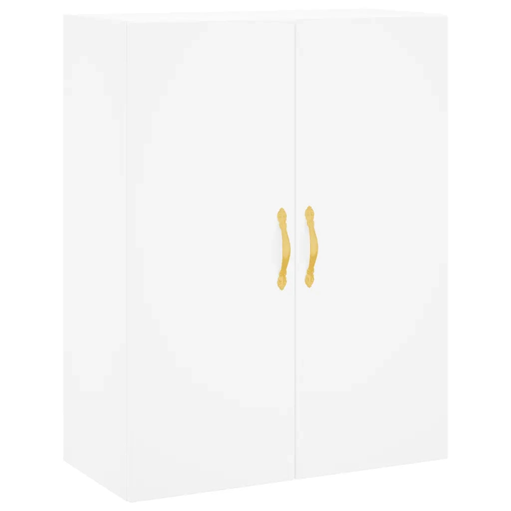 Credenza Bianca 69,5x34x180 cm in Legno Multistrato 3195771