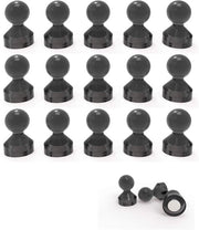 Magnetite Neodymium Magnetici Pin D11MM Magneti Forti per Frigoriferi Tavole Bianche Calendari Carte in Scuola e Ufficio 18 Pezzi