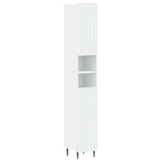 Armadio da Bagno con Ripiano Aperto ZWOLLE Bianco 896375