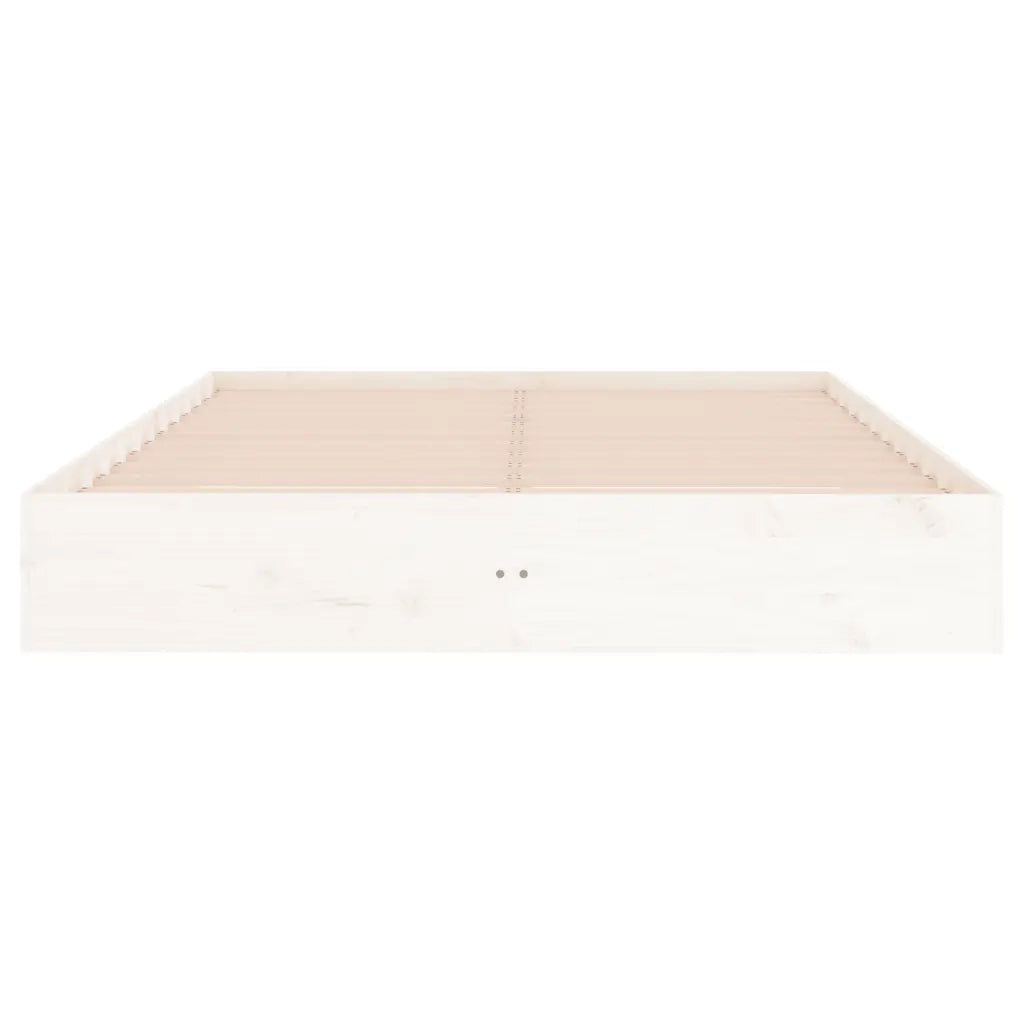 Giroletto Bianco in Legno Massello 150x200 cm King Size 820038