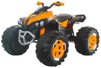 Quad Elettrico per Bambini 12V Kidfun New Quad Arancione