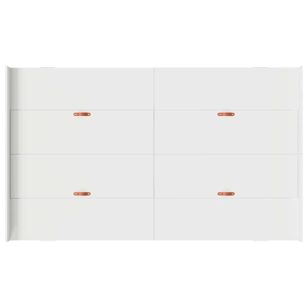 Struttura letto con contenitore Bianco 120 x 190 cm 3335325