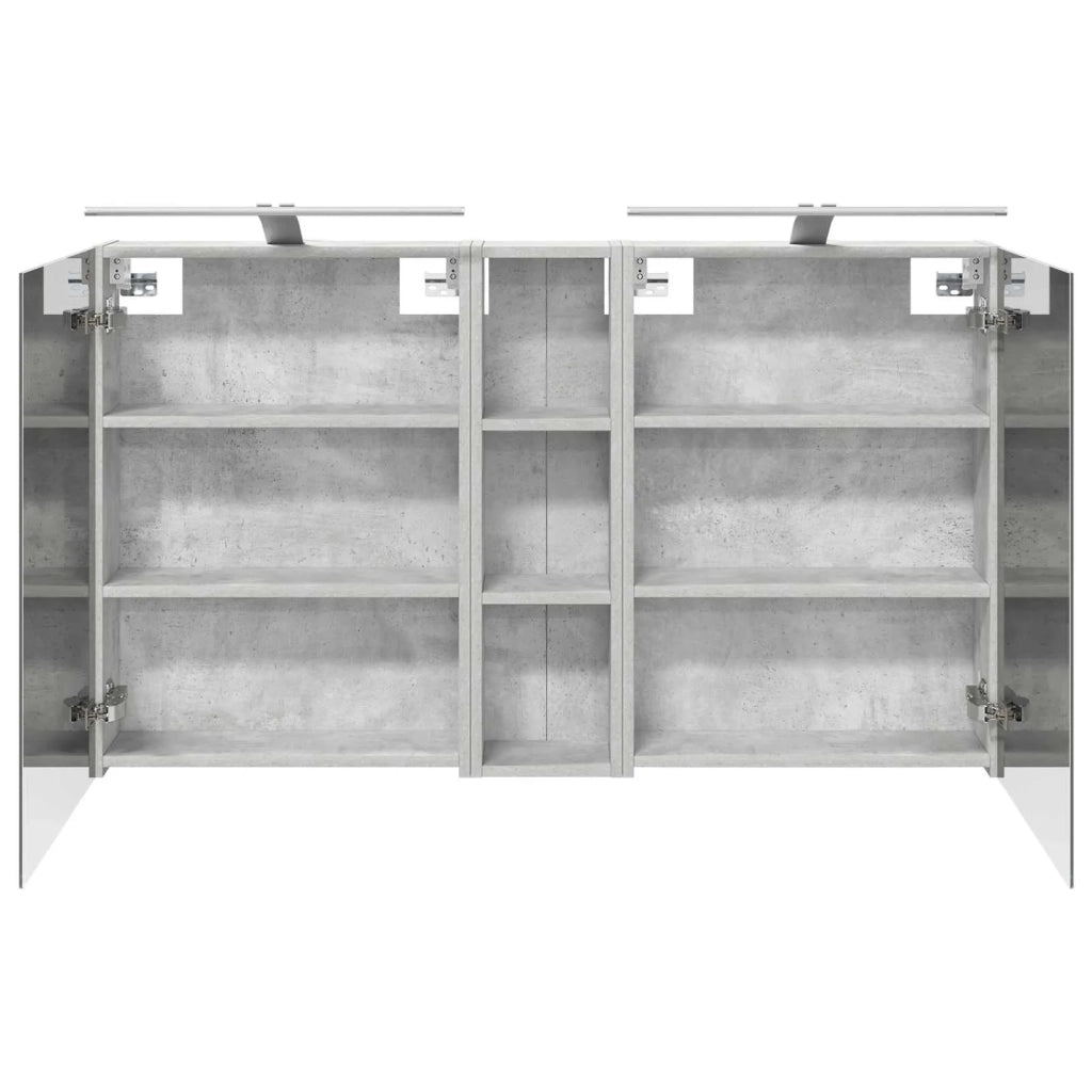 Set di Armadi da Bagno con lo scaffale 3 pcs 120 x 14,5 x 70 cm 3403755