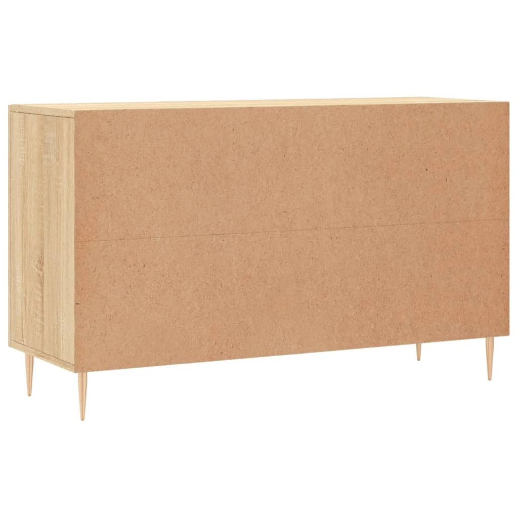 Buffet credenza cassettiera armadio mobile contenitore organizer cucina soggiorno rovere Sonoma 100 x 36 x 60 cm legno ingegnerizzato marrone 02_0031472