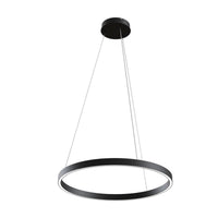 Lampada pendente Modern in Alluminio Rim Nero