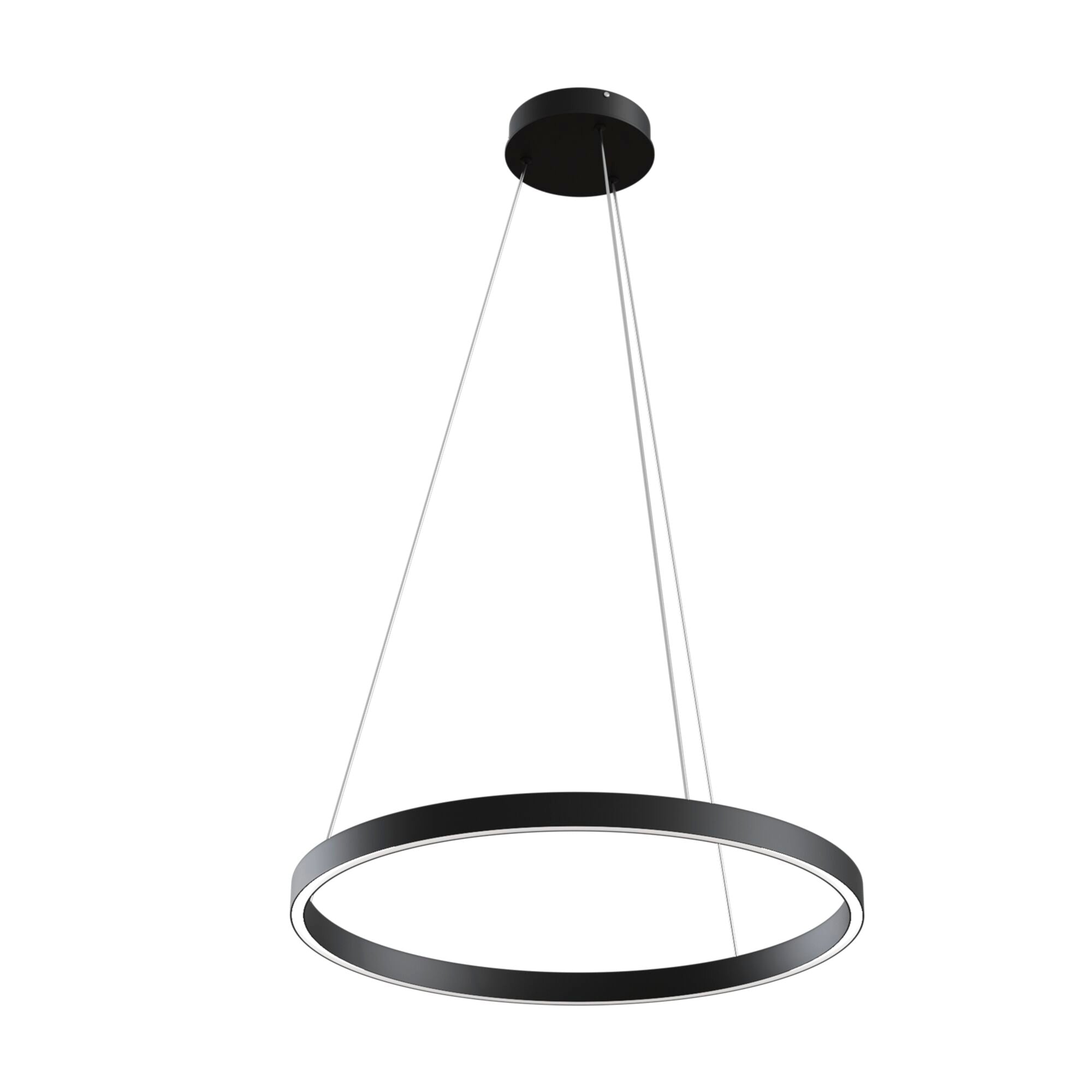 Lampada pendente Modern in Alluminio Rim Nero