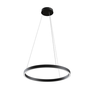 Lampada pendente Modern in Alluminio Rim Nero