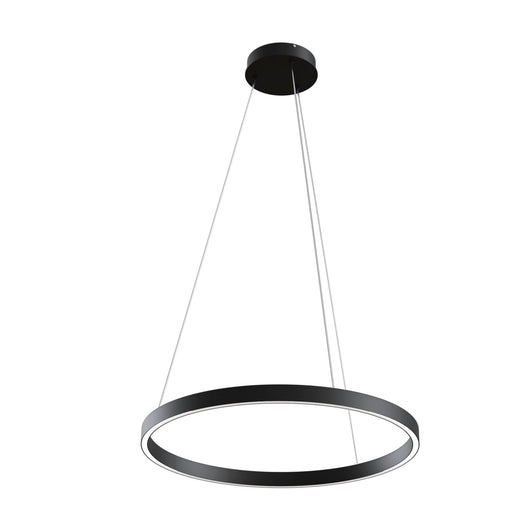 Lampada pendente Modern in Alluminio Rim Nero