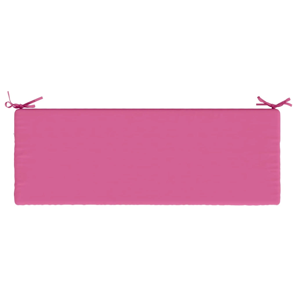 Cuscini per Panchina a 2 Pezzi SOEST 2 pz 100% Poliestere Rosa 948897