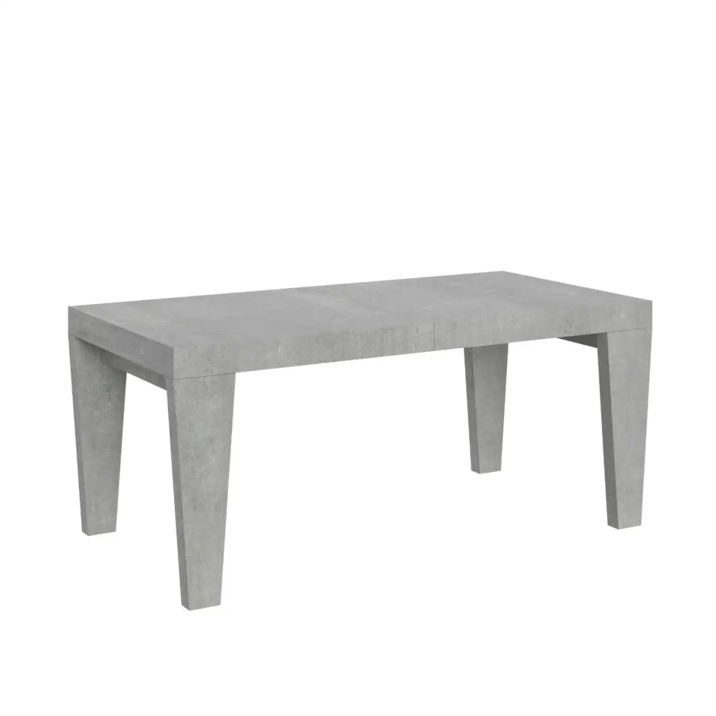Tavolo allungabile 200/304x90 cm Spimbo colore cemento