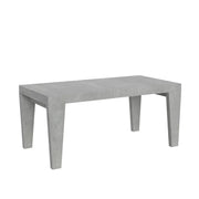 Tavolo allungabile 200/304x90 cm Spimbo colore cemento