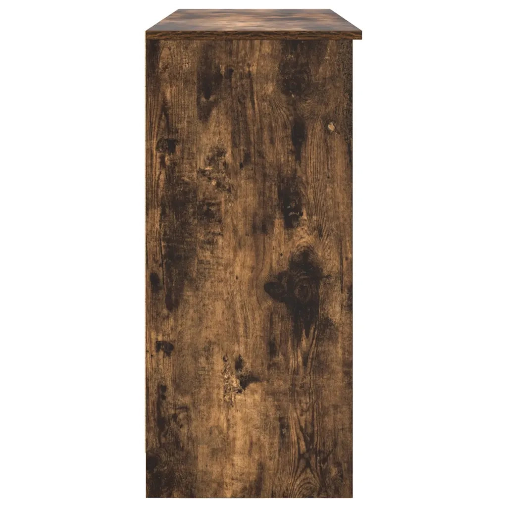 Credenza con Cassetto Rovere Fumo 101x35x76 cm in Truciolato 861566