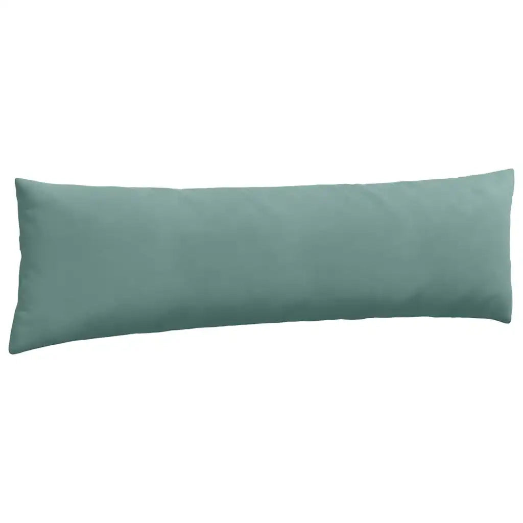 Cuscini da Divano 2 pcs Verde Mare 145 x 40 cm Tessuto in Cords