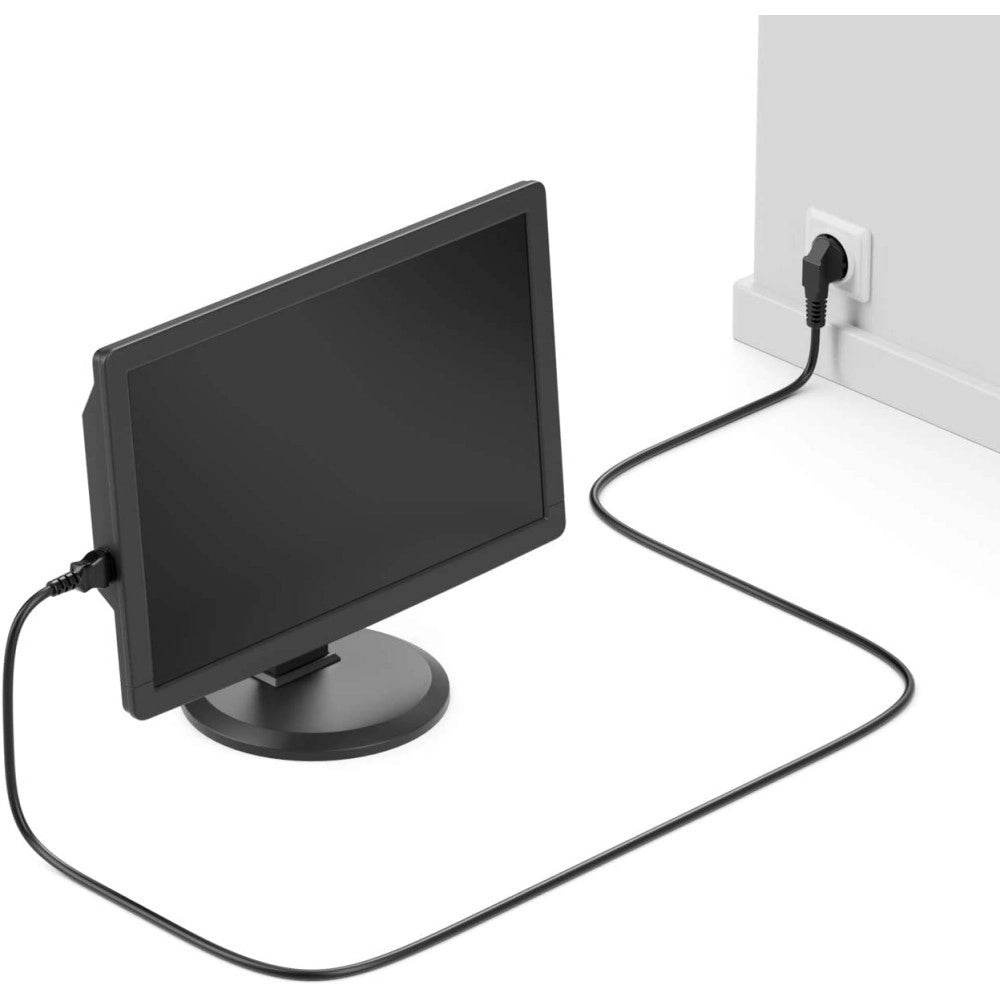 Trade Shop - Cavo Alimentazione Tripolare Serie A C13 Schuko Spina Pc F-al01-a 1.5 Mt 250volt -