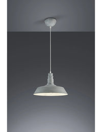 Sospensione Pagoda Will 1xE27 Effetto Cemento Ø36 cm Trio Lighting