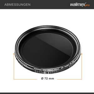 ND-Fader ND2-ND400 MC 72 mm