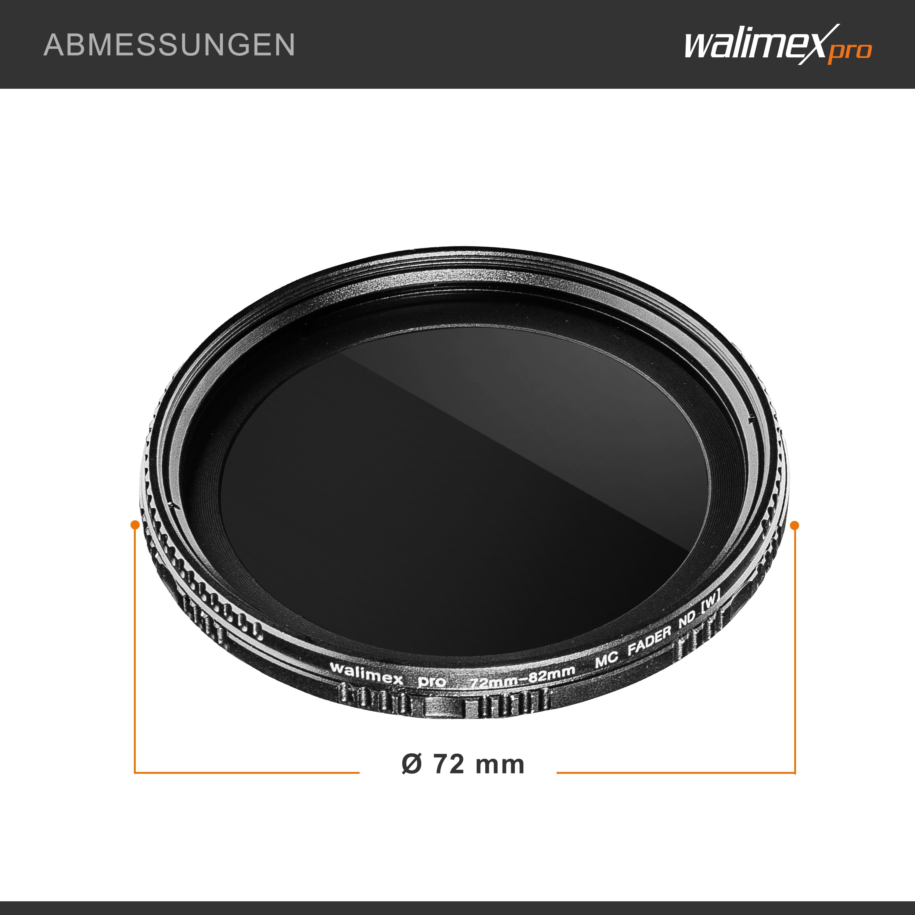 ND-Fader ND2-ND400 MC 72 mm
