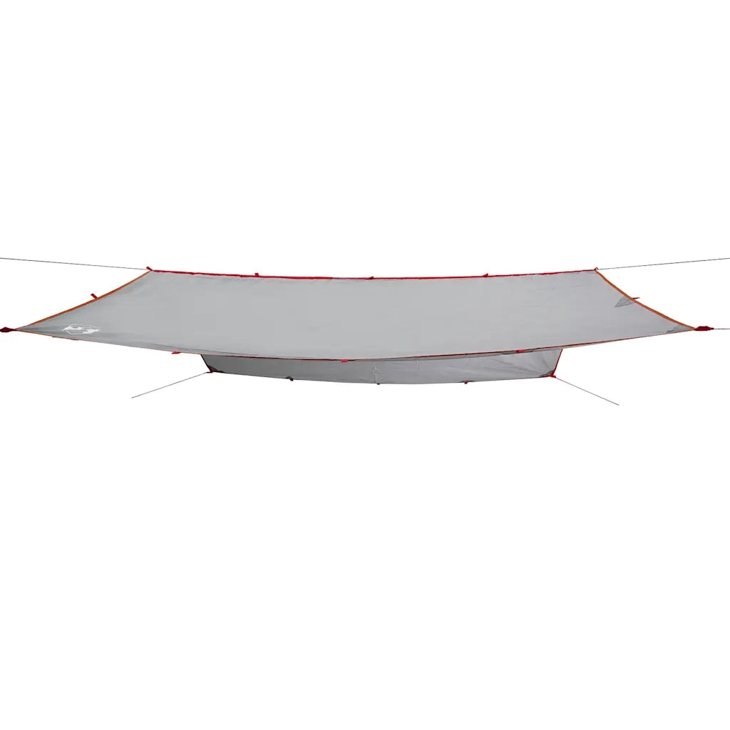 Telone da campeggio | Tenda da campo Grigio/Arancione 500x294 cm Impermeabile