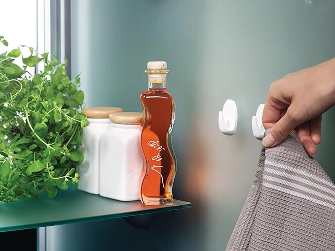 GANCIO OVALE 'POWERSTRIPS®' SMALL 3 ganci + 4 strisce - TESA