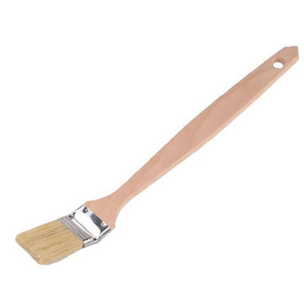 Trade Shop - Pennello Pipa Piatto Pennellessa Con Collo Angolo Radiatori Termosifone Pittore -
