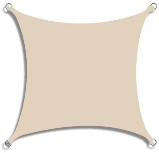 Ombrellone da sole - 3x3m Tenda rettangolare da sole - Tela di poliestere Oxford impermeabile - Tenda quadrata impermeabile - Protezione UV - Incluso cavo di tiraggio - Adatto per esterno, giardino, terrazza, patio, festa