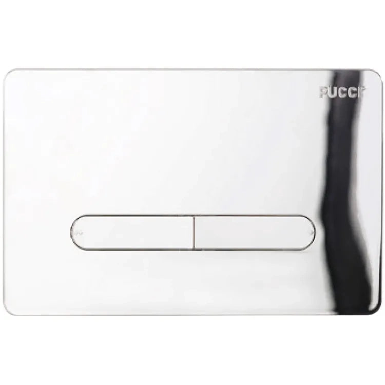 Placca per Cassetta Pucci Eco Tratto Linea Mod 2014 Cromo