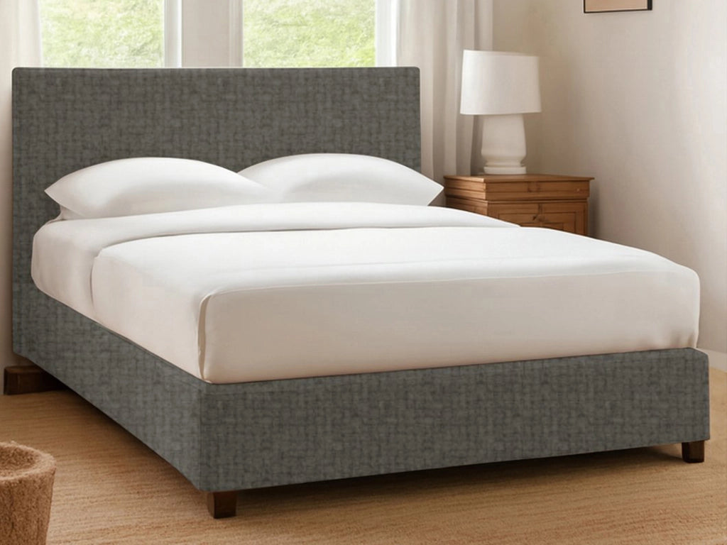 Ilford, Letto Singolo Sfoderabile Made in Italy, Grigio Tortora