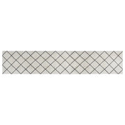 Tappeto da Cucina Lavabile-Tappetino da Cucina Quadri 60x300 cm Velluto