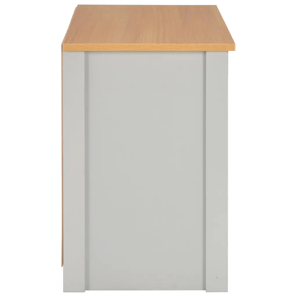 Mobile Porta TV Grigio 95x39x58 cm 283739