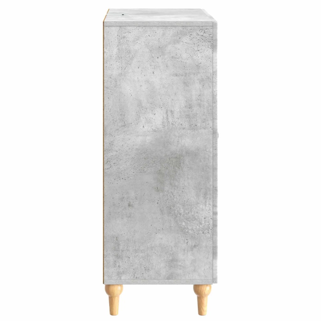 Credenza Grigio Cemento 66 x 34,5 x 90 cm Legno ingegnerizzato