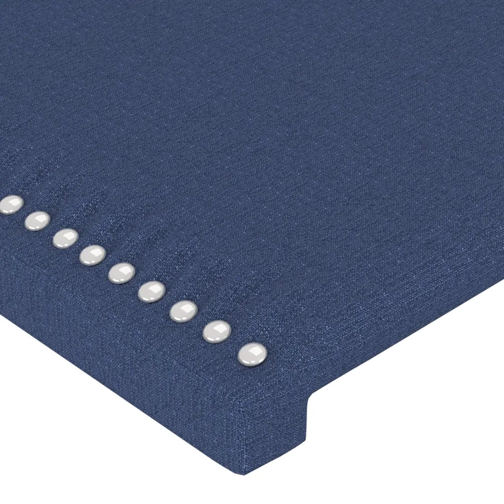 Giroletto senza Materasso Blu 140x200 cm in Tessuto 3124982