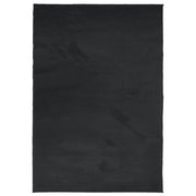 Tappeto del soggiorno | Tappeto OVIEDO a Pelo Corto Nero 140x200 cm
