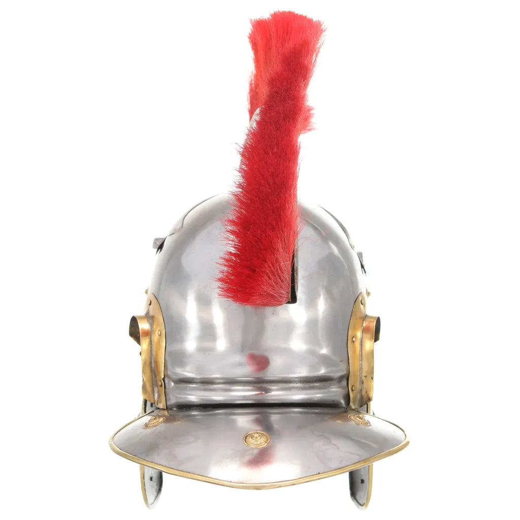 Elmo da Soldato Antico Romano per LARP in Acciaio Argento 286217