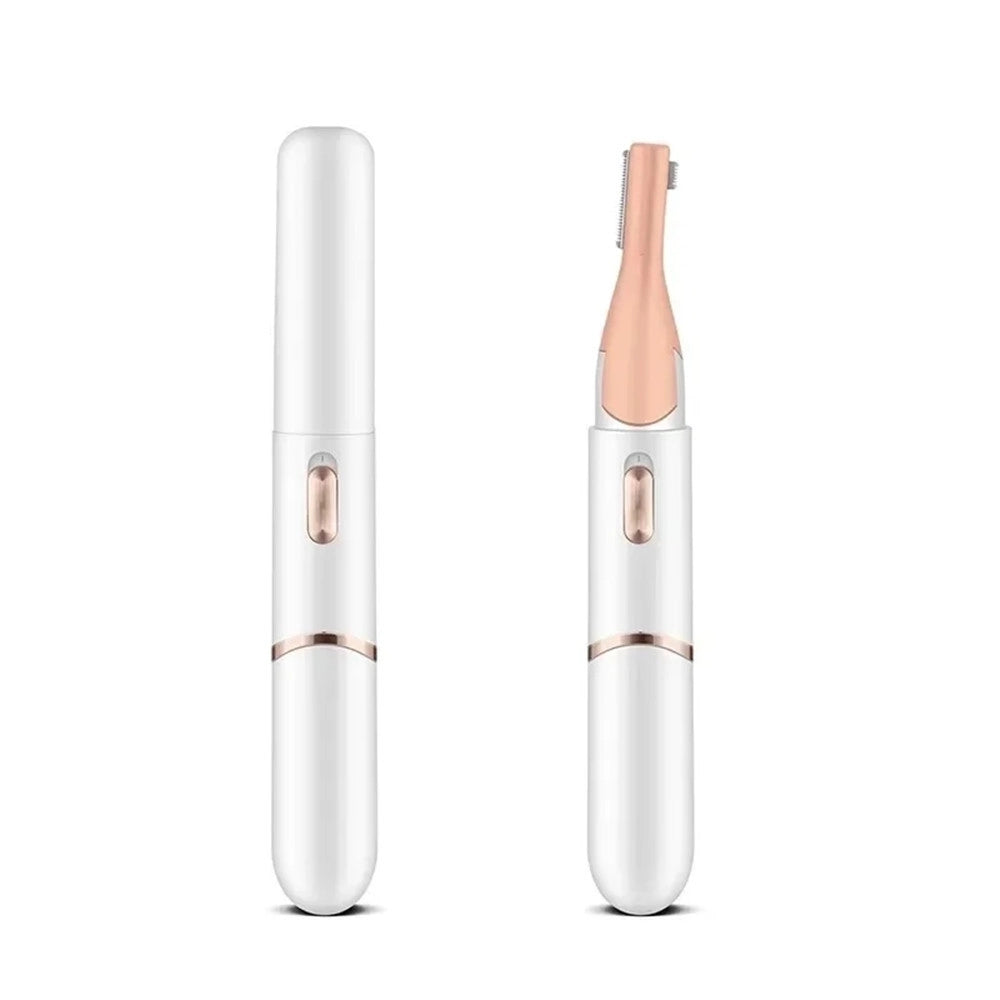 Trade Shop - Mini Rasoio Snodabile Elettrico A Batteria Senza Filo Portatile Ricarica Usb Per Donna -