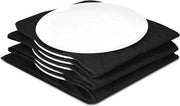 Bordi caldi - XXL formato - Per 10 piatti da 32 cm - 200 W - Cavo lungo - Cotone - Nero