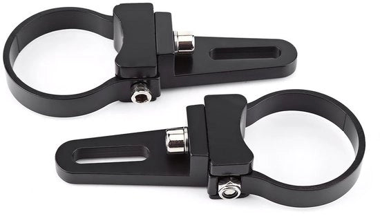 Montaggio Beugel in Alluminio - Universale Beugel - Beugel per Lampada LED da Cantiere - Beugel per Bull/Roll Bar - Materiale Duraturo - Adatto per 1,5 pollici (38mm)