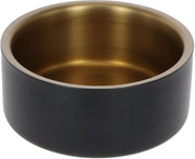 Pet RVS Voerbak in Acciaio Inox, Temperato e Antiscivolo, Per Cani e Gatti, Resistente al Lava Vasellame, Bimbo in Acciaio Inossidabile, 7,4 cm