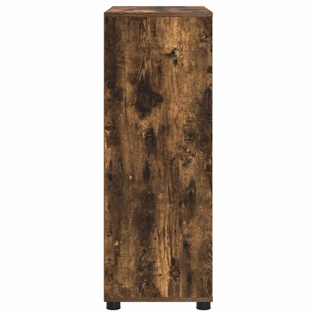 Mobile da Bagno con cassetto Rovere fumé 72,5 x 36,5 x 100 cm 888772