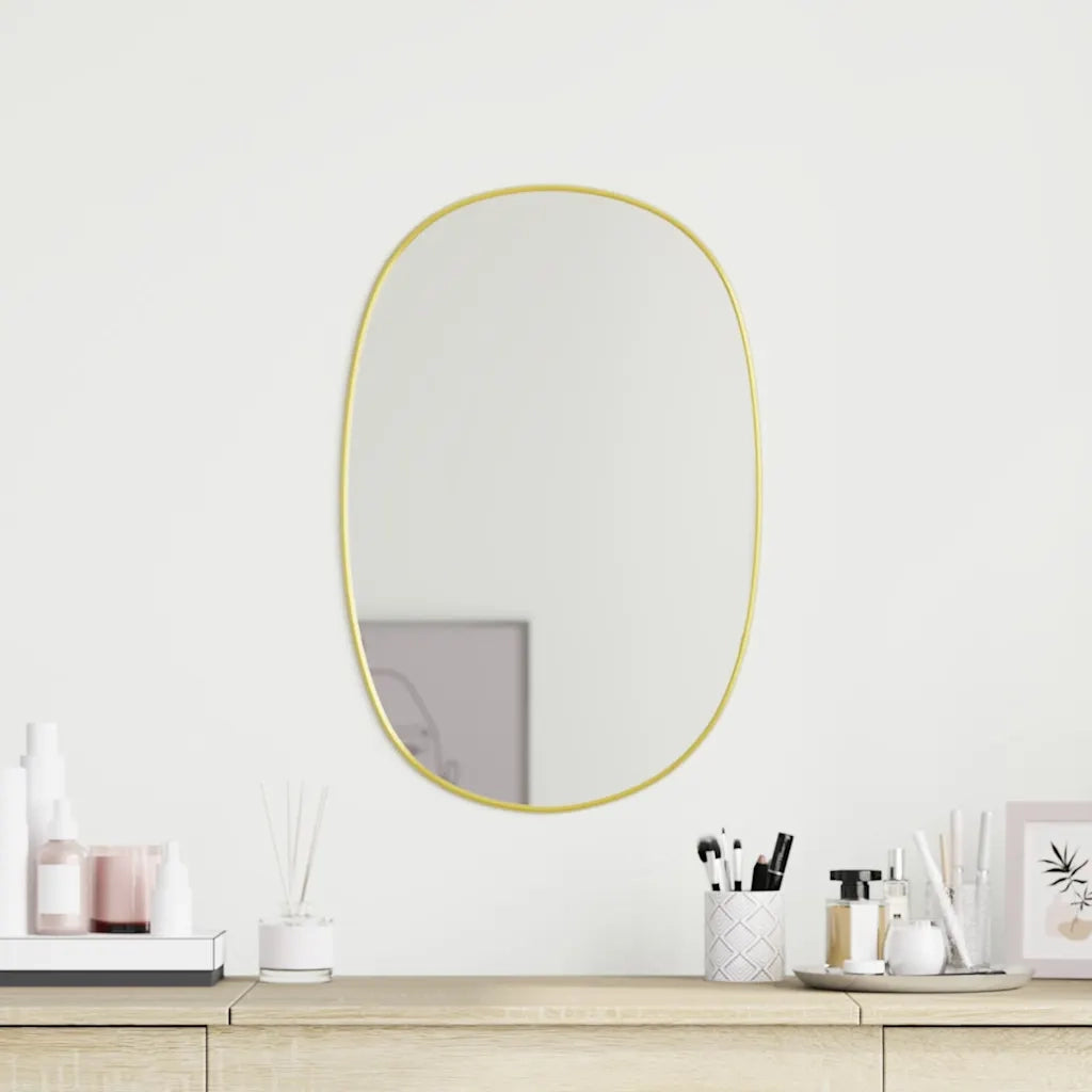Specchio da Parete Dorato 60x40 cmcod mxl 95585