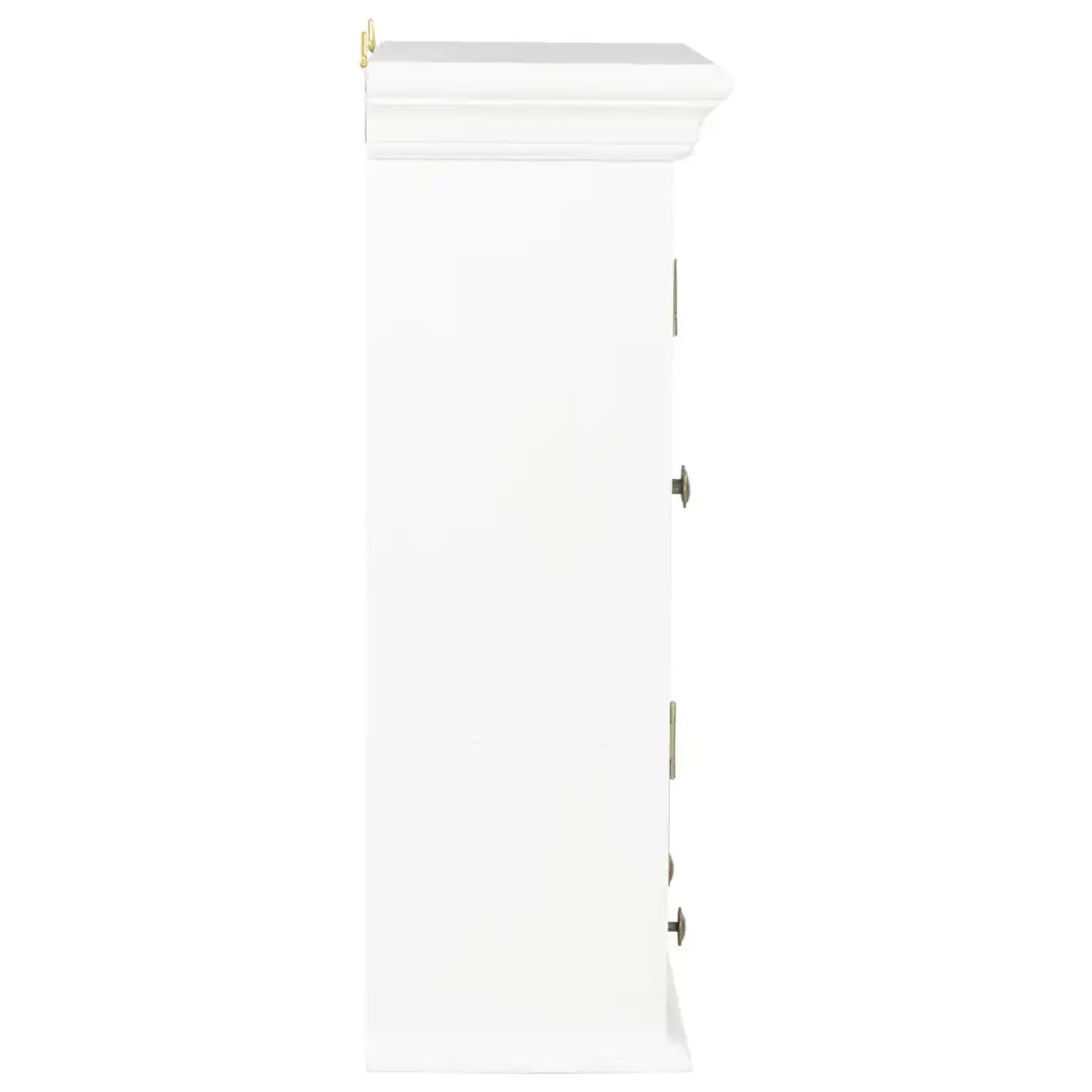 Armoire murale Blanc 49x22x59 cm Bois d'ingénierie