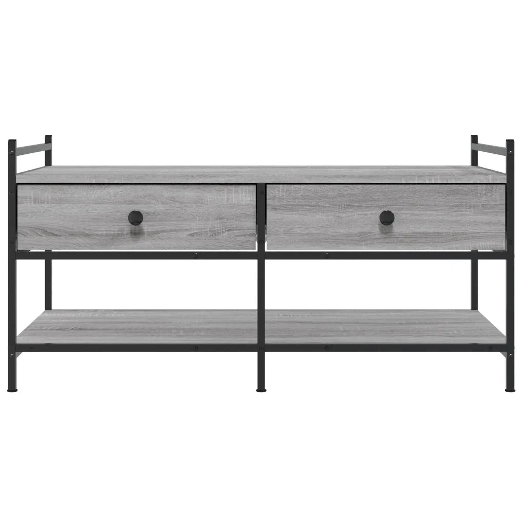 Tavolino da salotto | Tavolino da caff¨¨ | Tavolino da Soggiorno Grigio Sonoma 99x50x50 cm Legno Multistrato