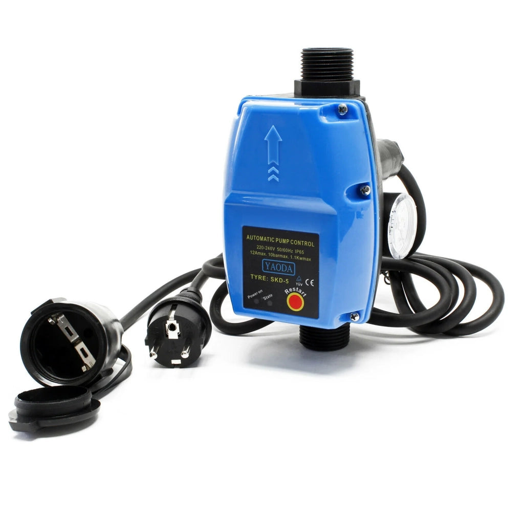 Pressostato a cavo monofase SKD-5 230V per pompa domestica controllo pompa pozzo 16_0000469