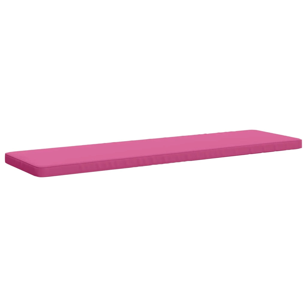 Cuscini per Panchina a 2 Pezzi VUGHT 2 pz 100% Poliestere Rosa 952261