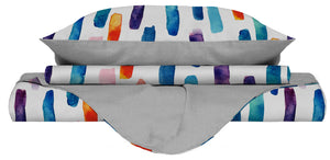 Copripiumino Matrimoniale con Stampa sul Sacco e Federe