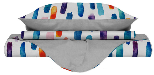 Copripiumino Matrimoniale con Stampa sul Sacco e Federe