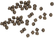 Spaziatori in Bronzo Tibetani - 100 pezzi - Rame - Decorativi per DIY - Collane a Spaziatura - Spaziatori Antichi - Accessori per Collane