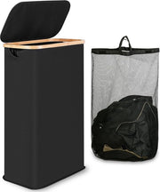 Wastebasket a coperchietto - 60 litri - nero