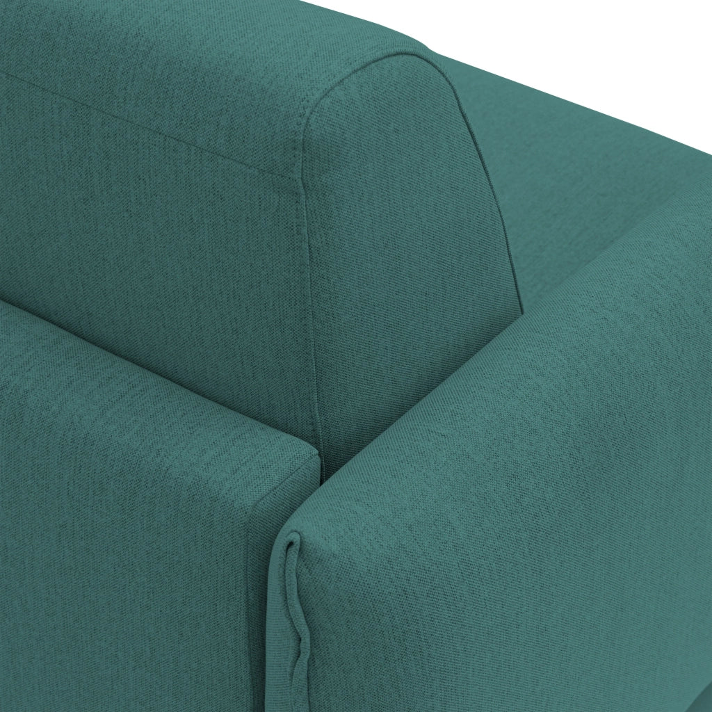 Scarlet Divano letto in tessuto misto cotone impermeabile T19 215 cm (mat.160x197) petrolio