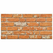 Pannelli da parete 10 pcs Mattone 100 x 50 cm Schiuma EPS 153605