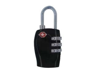 LUCCHETTO A COMBINAZIONE TSA A 3 CIFRE- - mm.14 - nero - 8 pezzi QUALITY